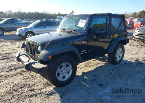 2014 Jeep Wrangler Sport z USA, uszkodzony, nr VIN 1C4AJWAG7EL134400